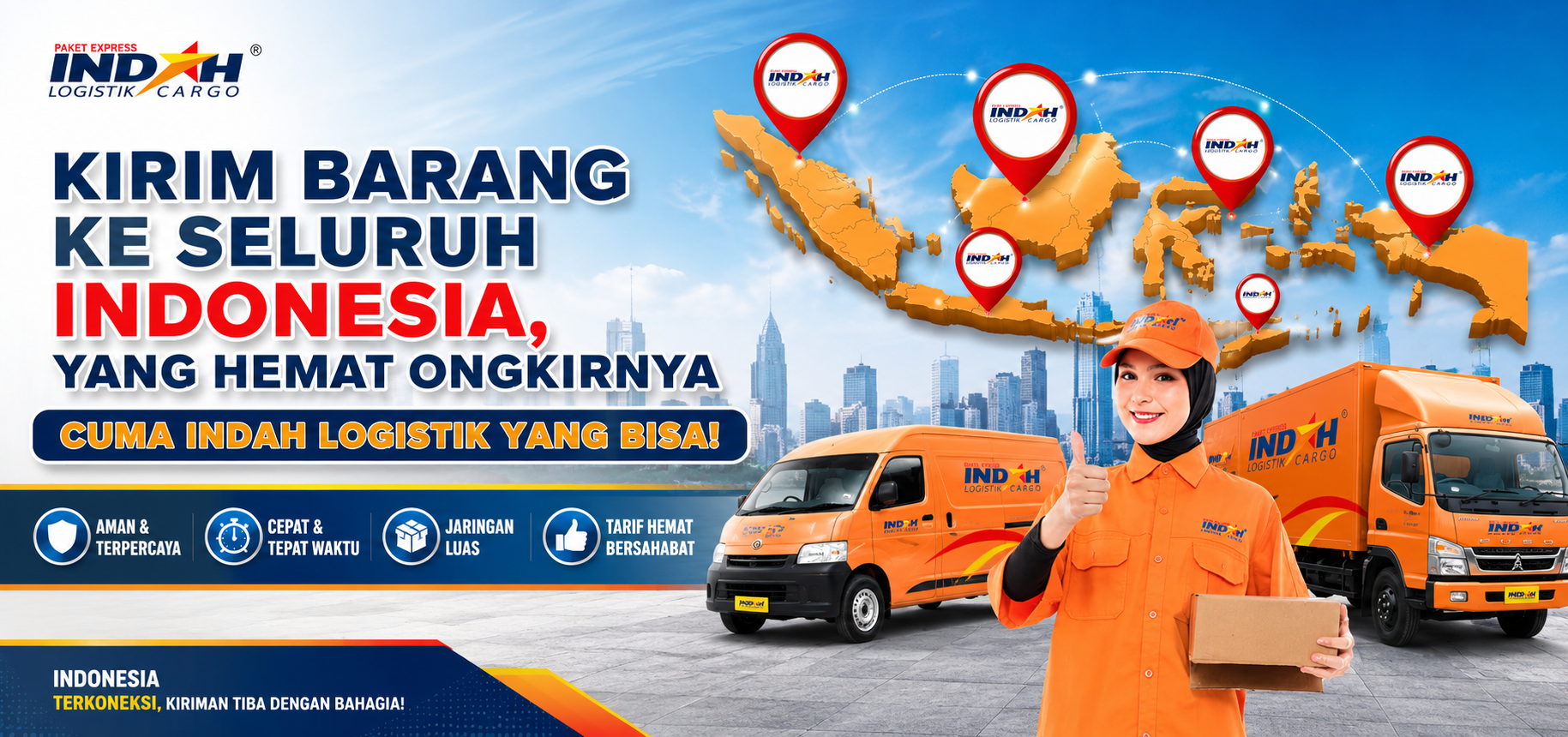 Hero pengiriman Indah Cargo Ekspedisi 5